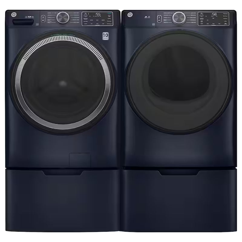 7.8 cu. ft. Smart Front Load Electric Dryer Sapphire Blue H8115