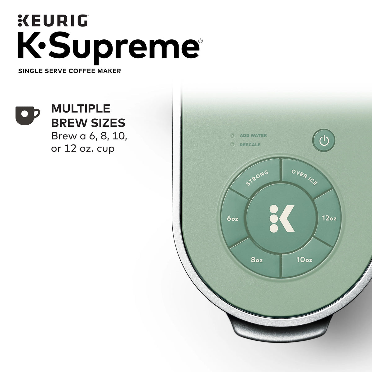 Single-Serve K-Cup Pod Coffee Maker, Black Y22683
