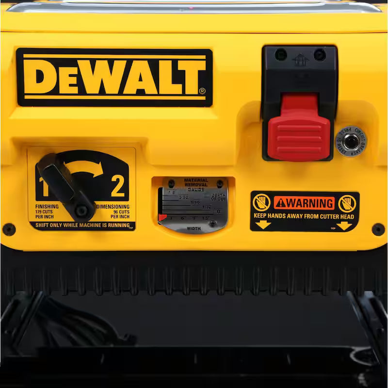 13 in. 15 Amp 2-Speed Bench Planer A42396