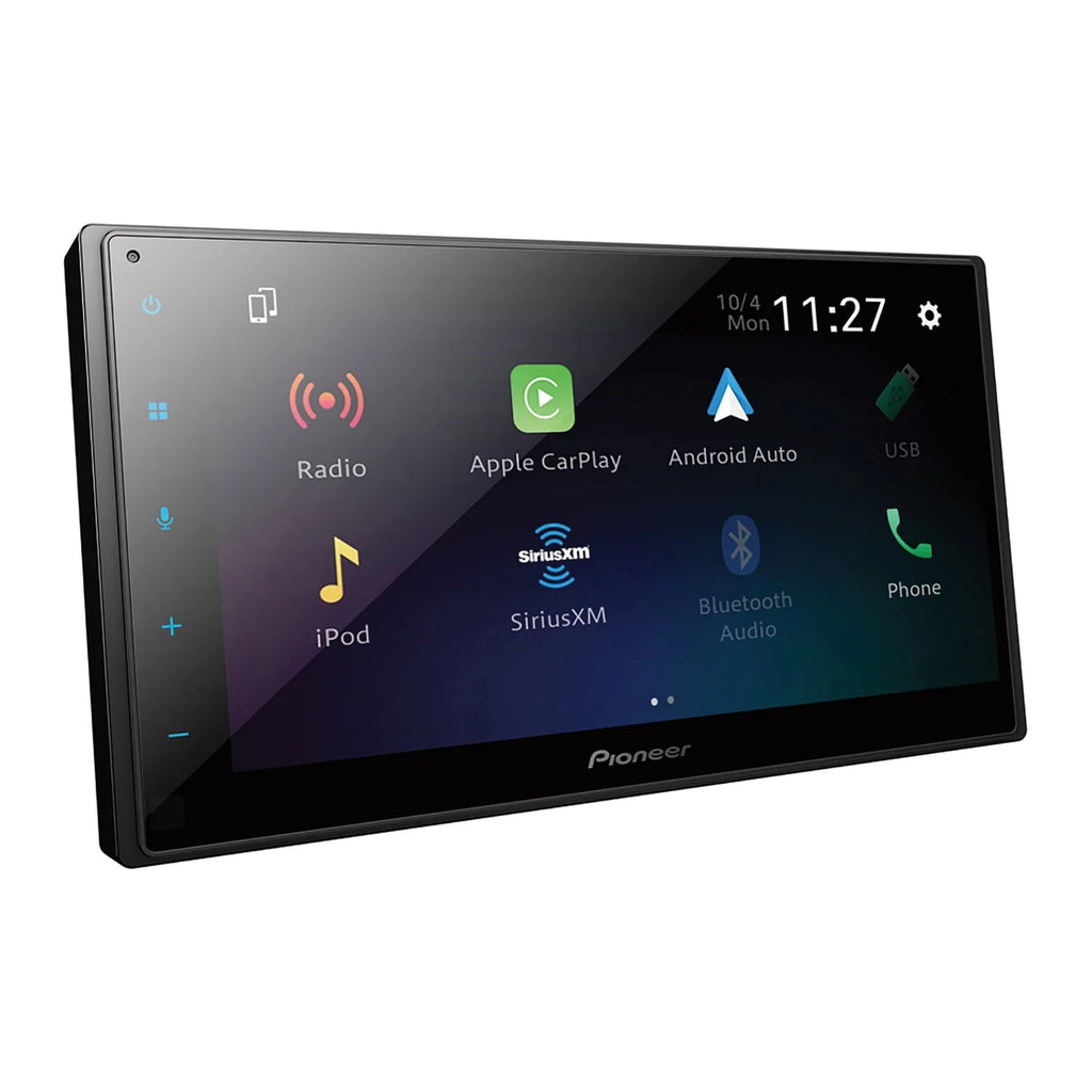 6.8-In. Double-DIN Digital Media Receiver with Touch Screen, Bluetooth, and Apple CarPlay/Android Auto T78975