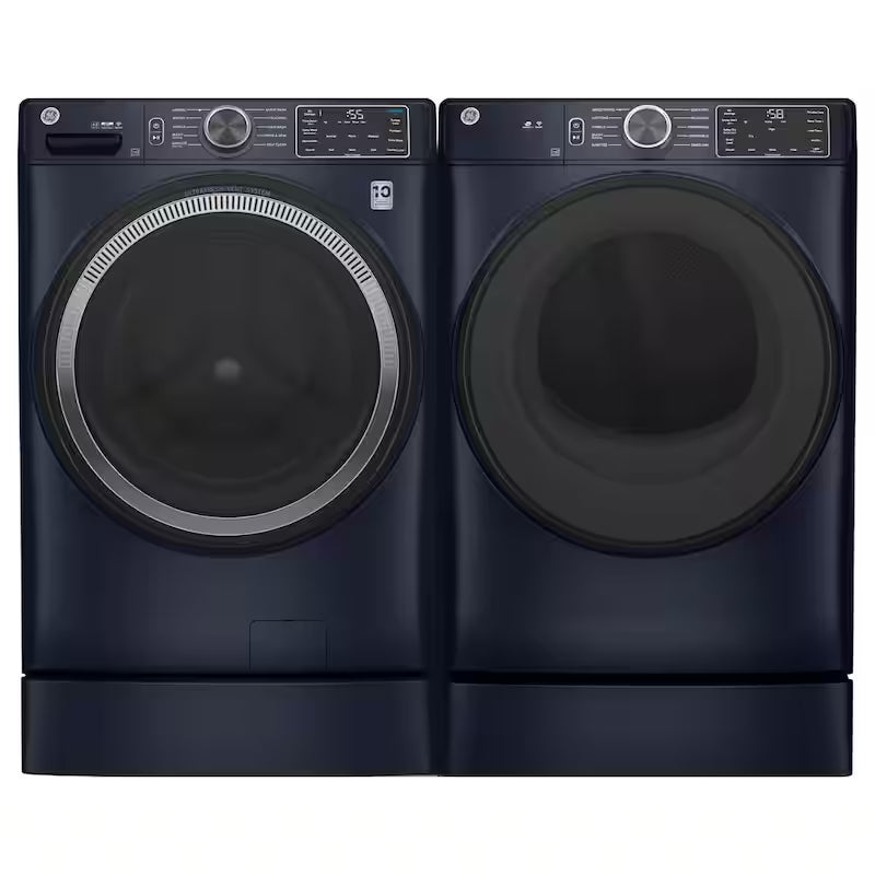 7.8 cu. ft. Smart Front Load Electric Dryer Sapphire Blue H8115