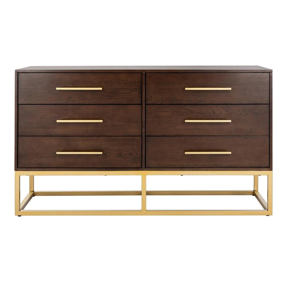 Walnut Brown Dresser W387294
