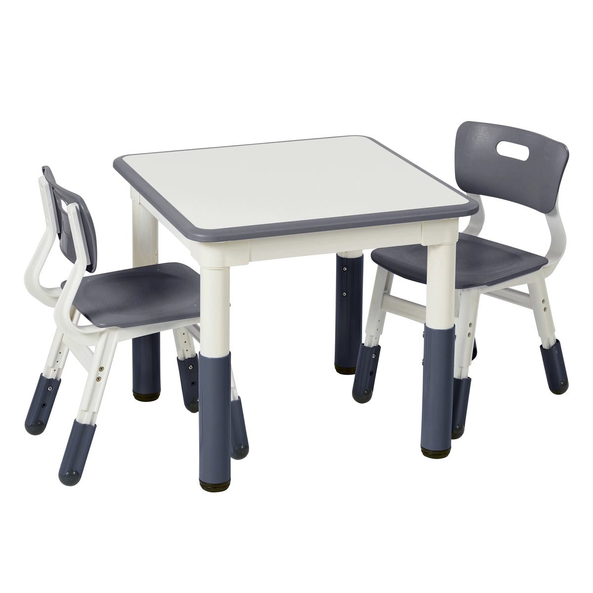 Adjustable Kids Activity Table with 2 Chairs X918485