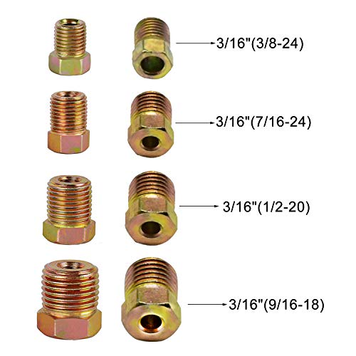 3/16 Copper Coated Brake Line Tubing Kit T787615