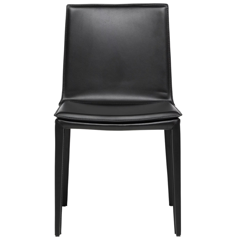 White Leather Dining Chair N5061