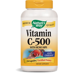 Vitamin C-500 with Rose Hips 250 caps V65751