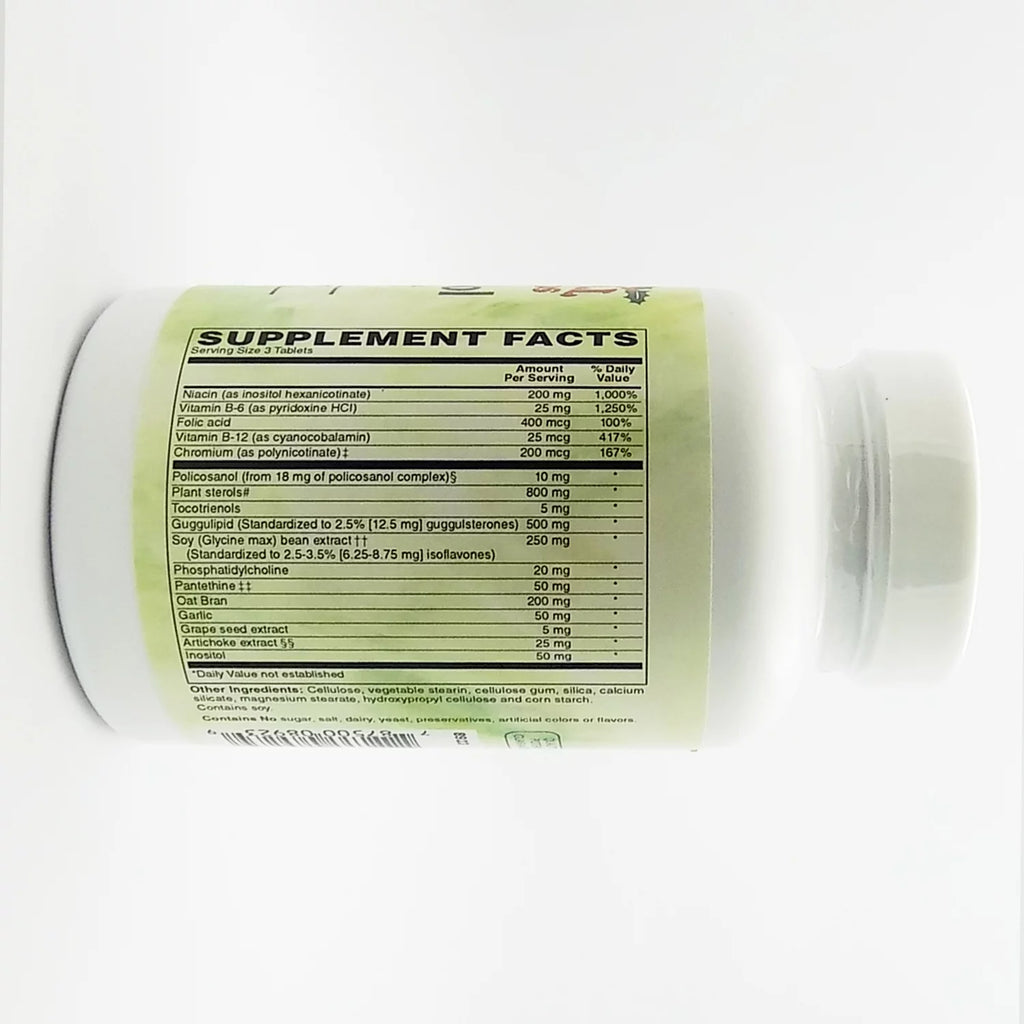 180 Tablets Herbs and Vitamins Cholesterol Support E45483