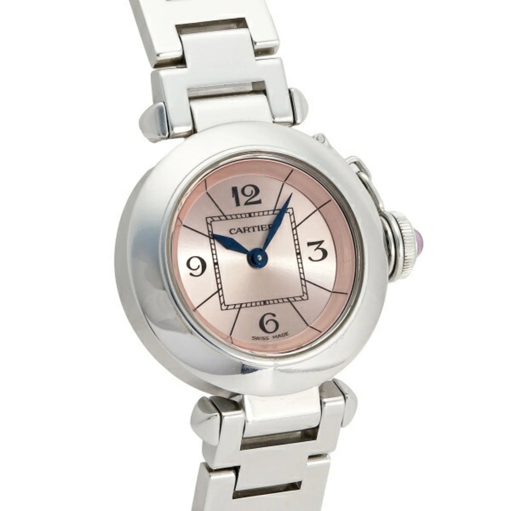 Pre-Owned Pink Dial Watch C3236