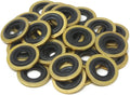 Oxygen Regulator Brass Yoke Washer Seals Pack of 25 K265