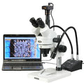 3.5-225X Zoom Stereo Microscope with LED Lights and USB Digital Camera H730000