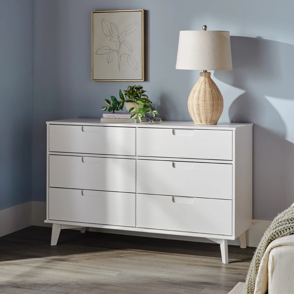 6 Drawer Solid Wood Dresser K1303