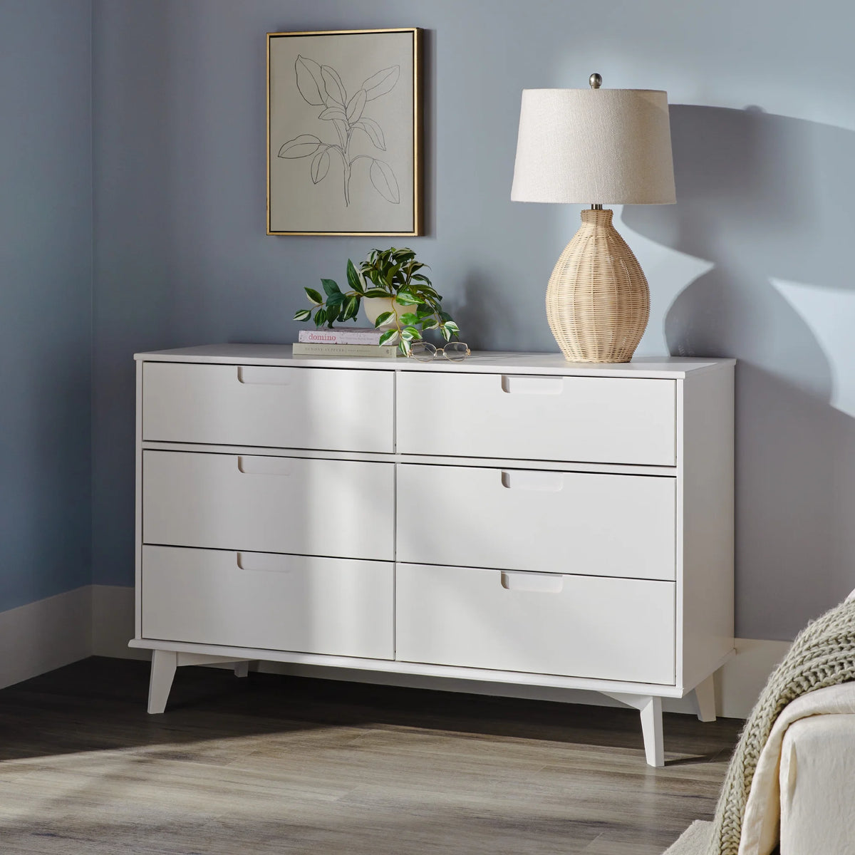 6 Drawer Solid Wood Dresser K1303
