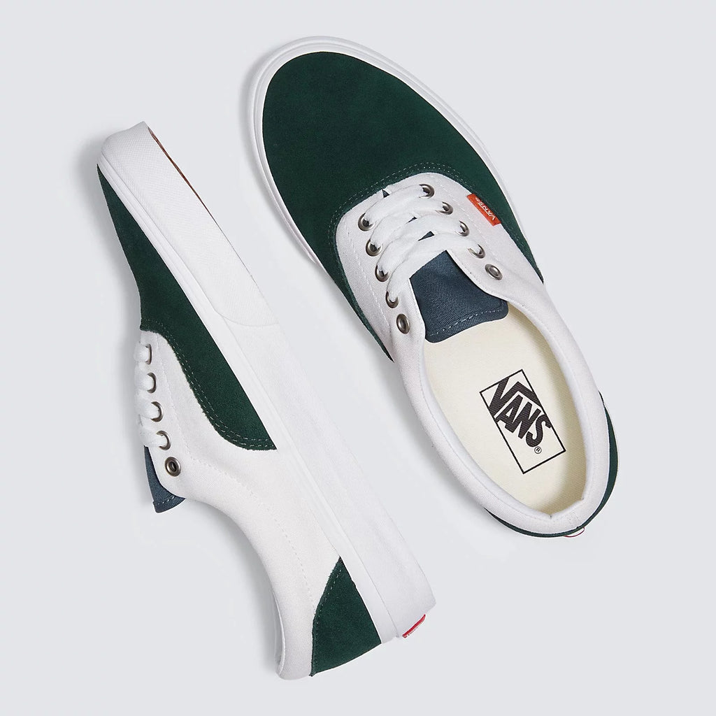 Men's Varsity Green Blue White Sneakers D295805