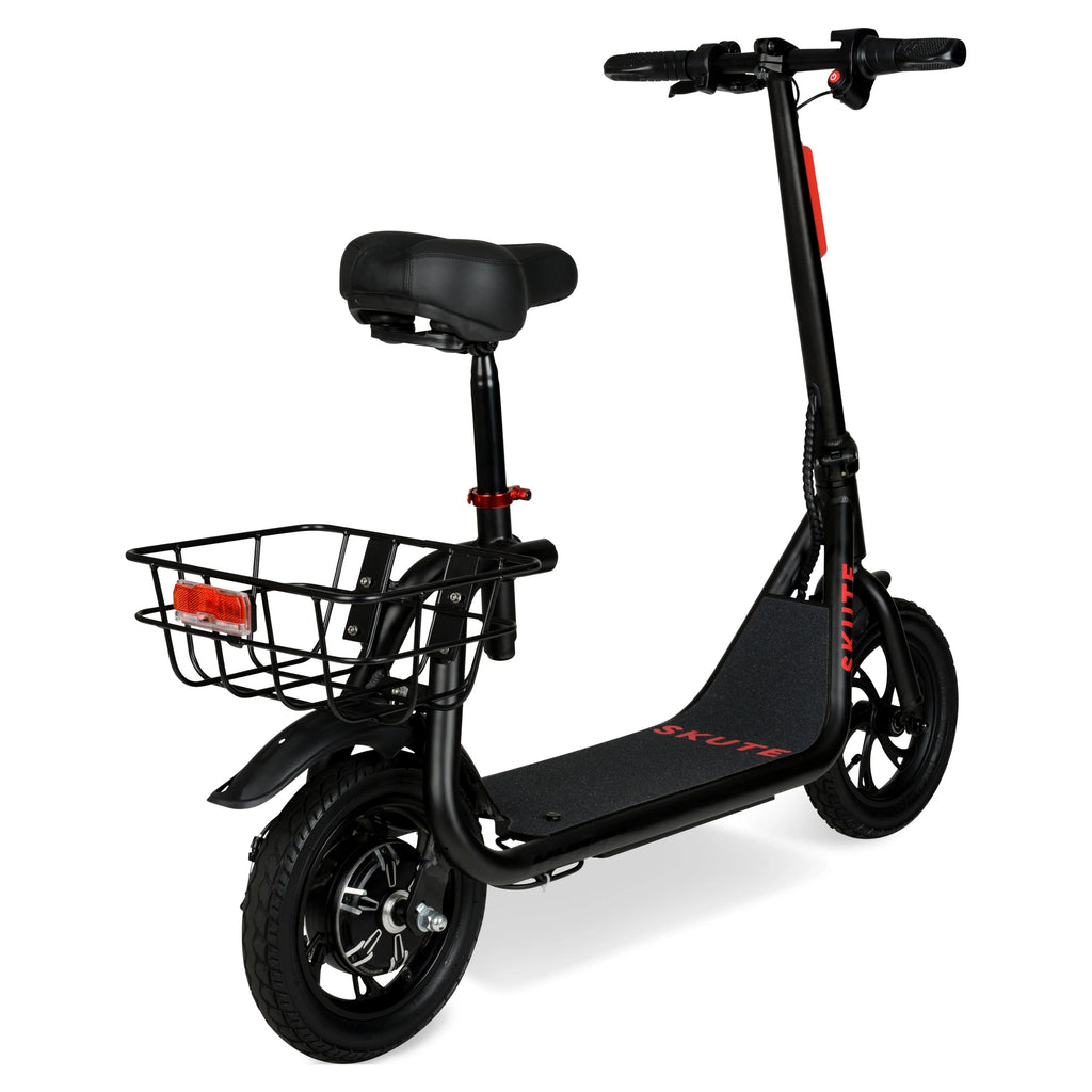 36V 250W Seated Electric Scooter with Basket F246