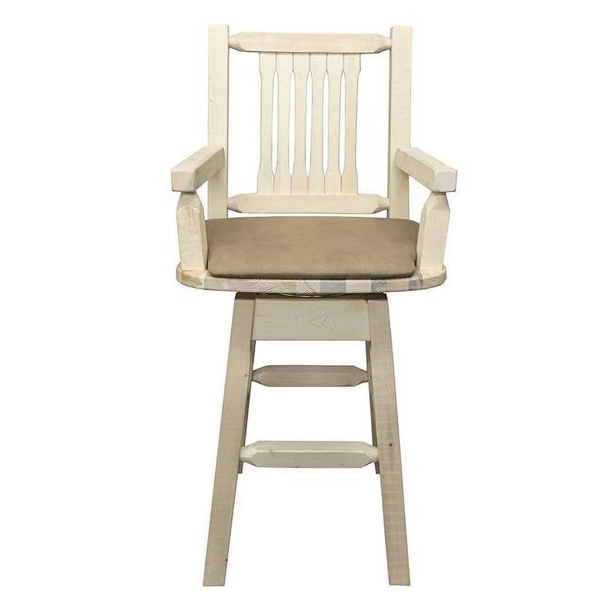Upholstered Swivel Barstool L574