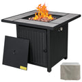 45 Propane Fire Pit Table 50,000 BTU Steel Gas Fire Pit N42861