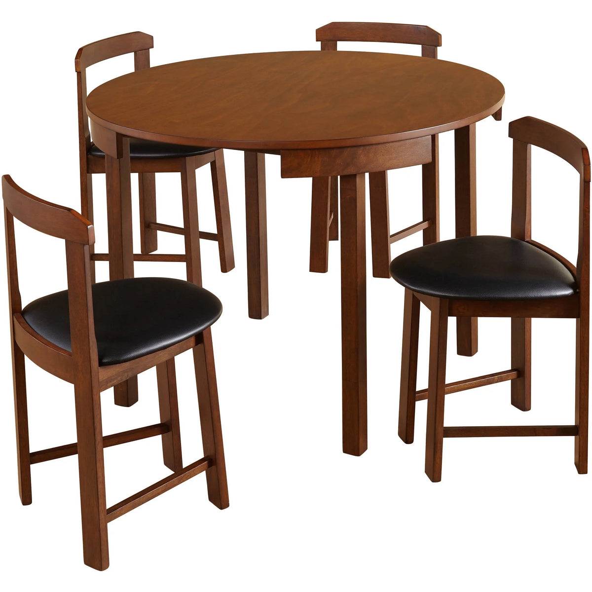 5 Piece Brown MDF Dining Set Y8339