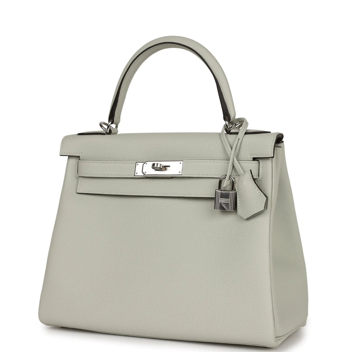 28 Gris Neve Togo Palladium Hardware Handbag S602227