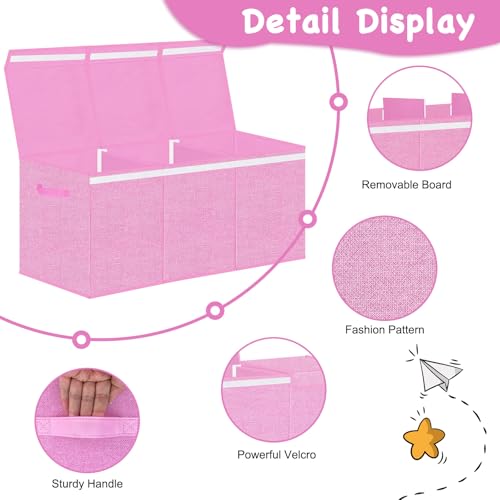 Extra Large Collapsible Kids Toy Storage Organizer Box A726892