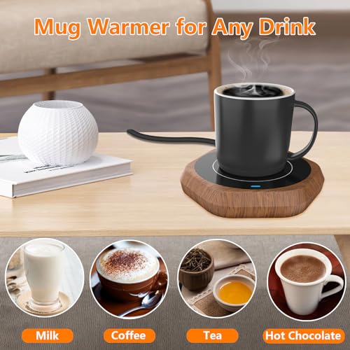 Black Electric Beverage Heating Plate Cup Warmer O21982