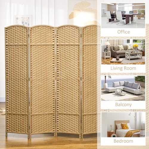 4 Panel Folding Privacy Screen Q96835
