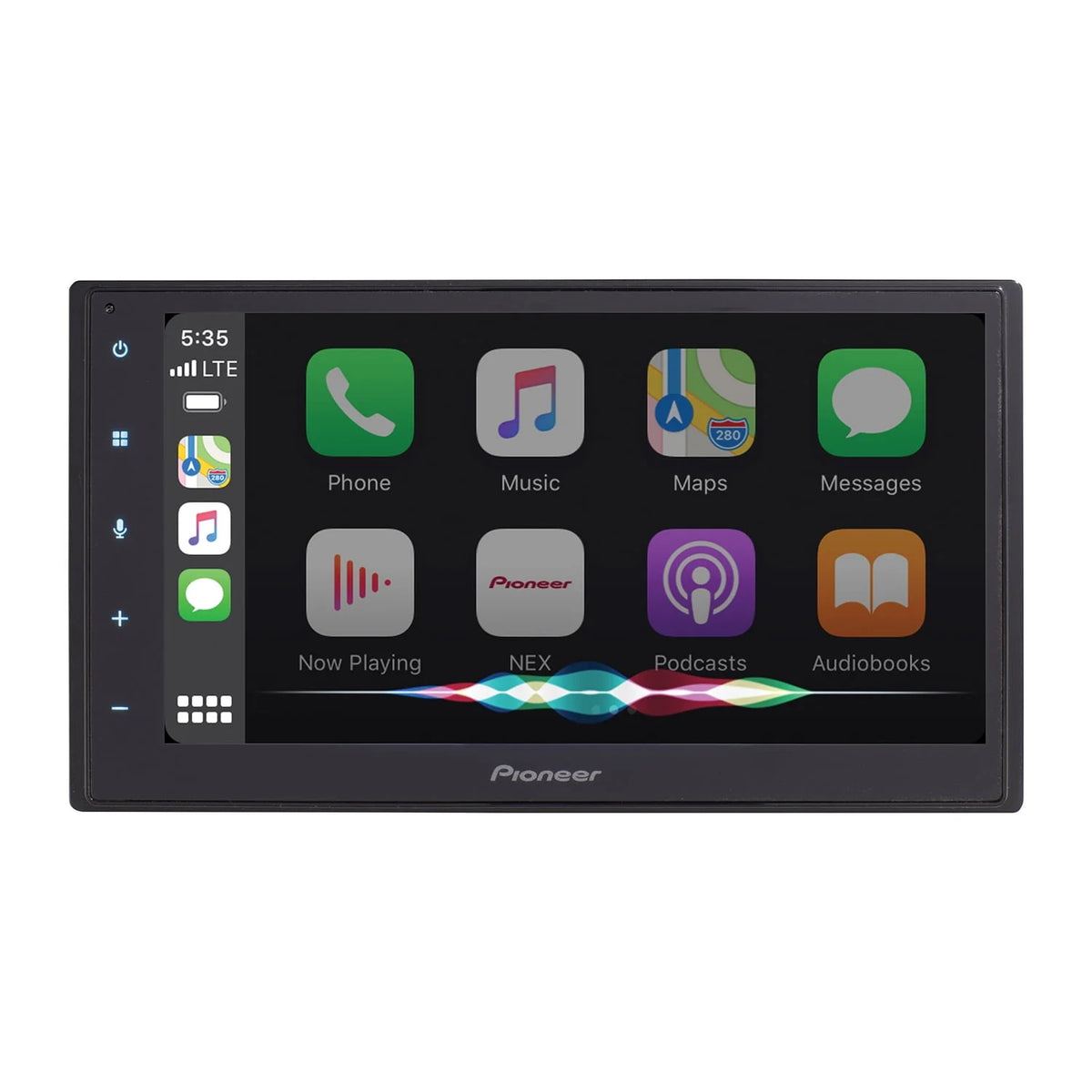 6.8-In. Double-DIN Digital Media Receiver with Touch Screen, Bluetooth, and Apple CarPlay/Android Auto T78975