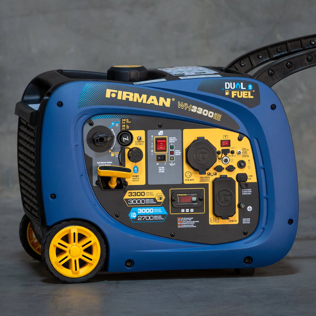 Portable 3,300 Watt Liquid Propane 3,650 Watt Gas Generator Y5585