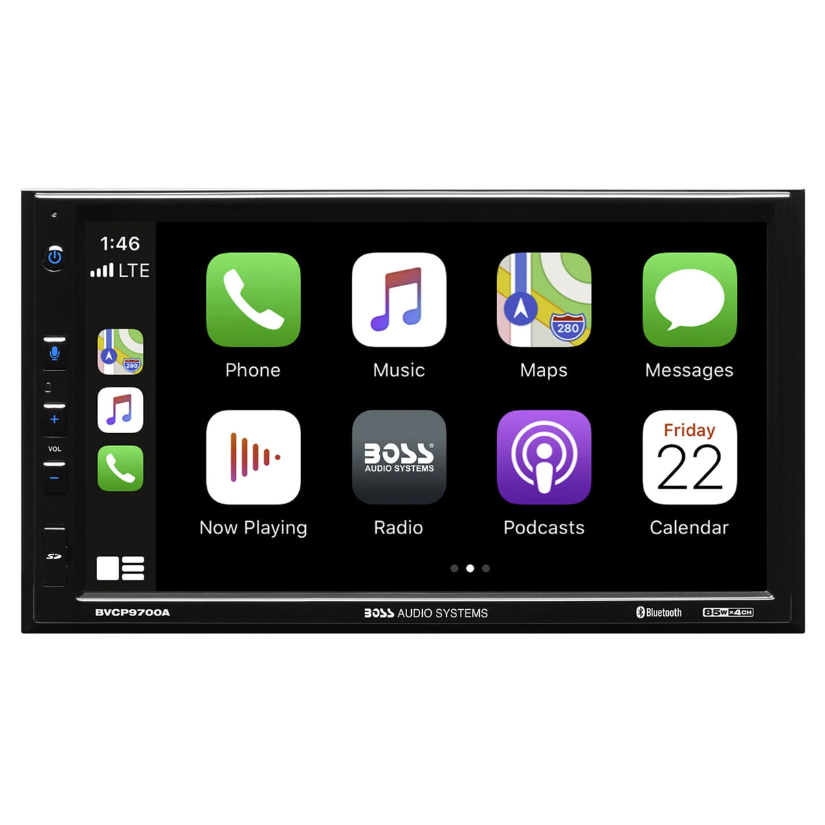 2 Din Apple CarPlay Android Auto Car Stereo System E53468