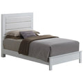 White Twin Bed H55315