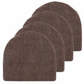 U-Shape Memory Foam Chair Pads with Ties 4 Pack W5619