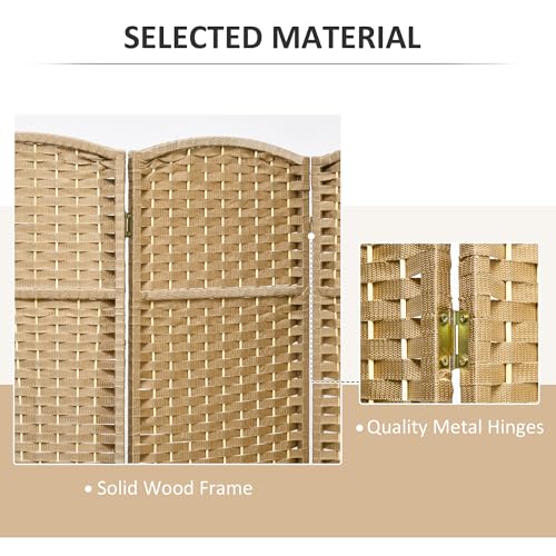4 Panel Folding Privacy Screen Q96835