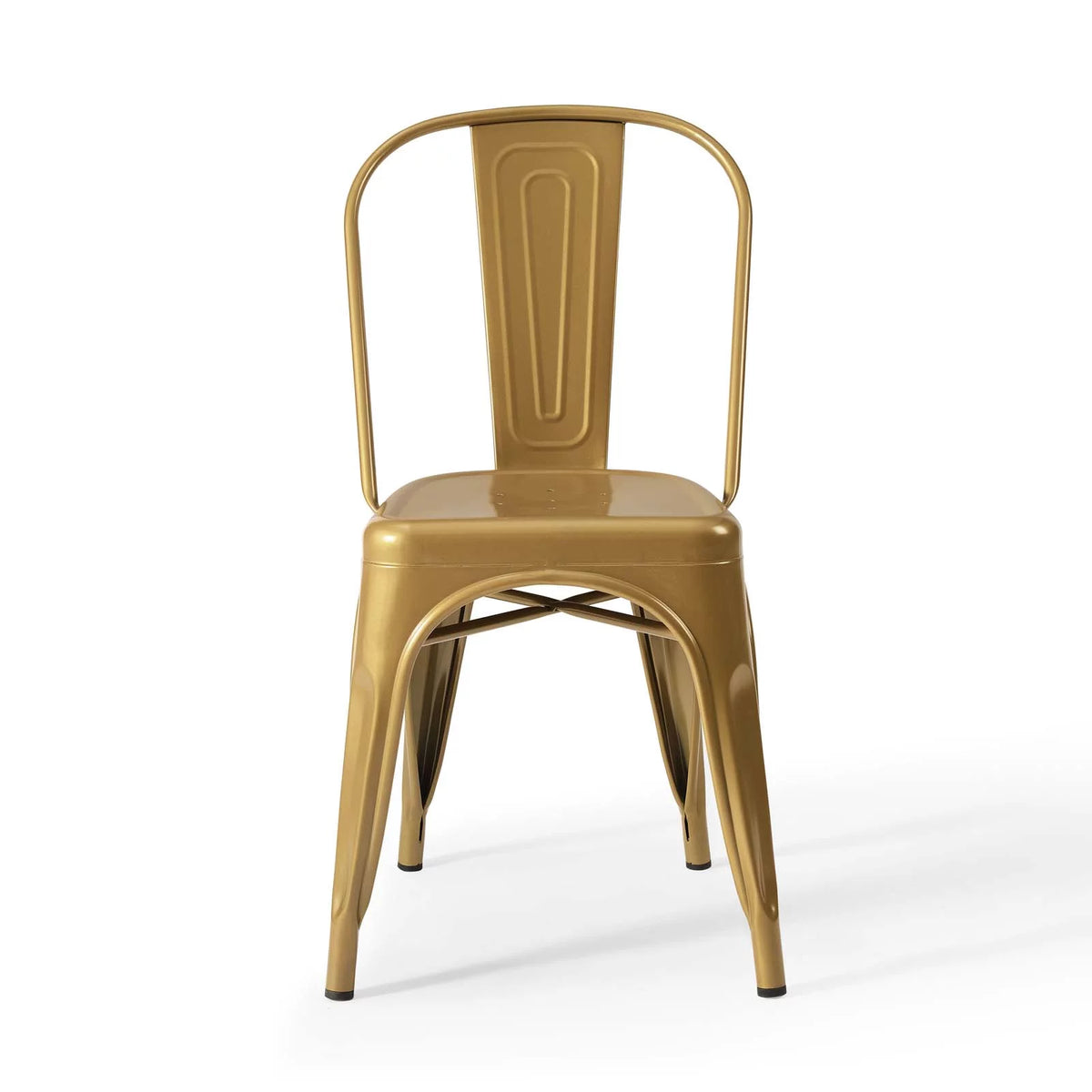 Gold Bistro Dining Side Chair Set of 2 G98286