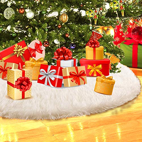 Plush Christmas Tree Skirt Y946