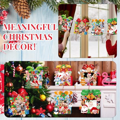 36 Pack Christmas DIY Picture Frames Craft Kit with Stickers N586588