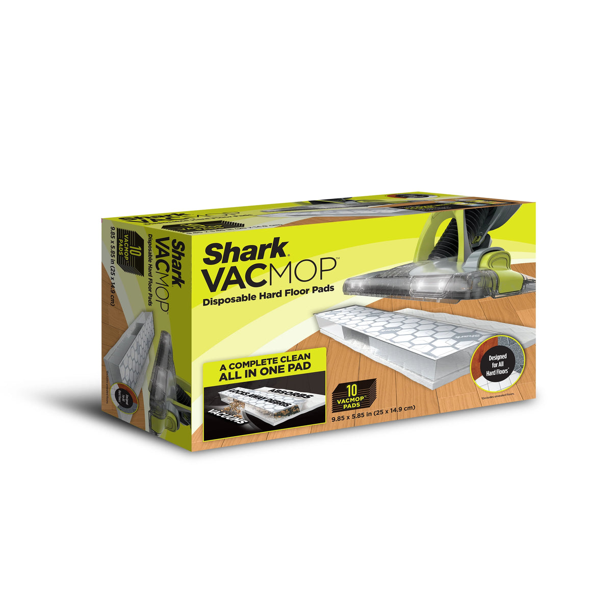 Disposable Hard Floor Vacuum and Mop Pad Refills 16 CT B4842