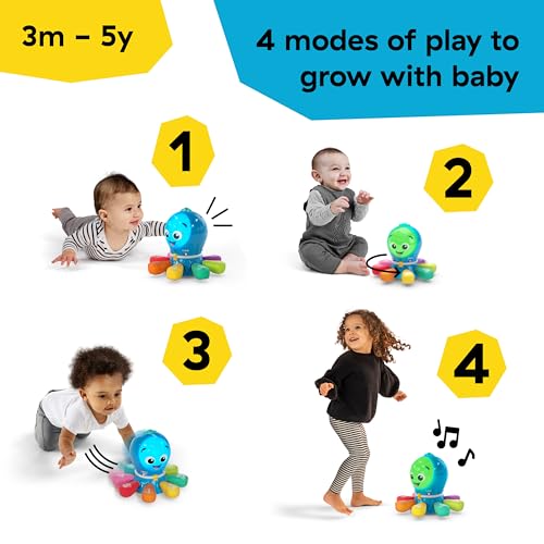 4-in-1 Crawl & Chase Activity Learning Toy with Music and Lights I874
