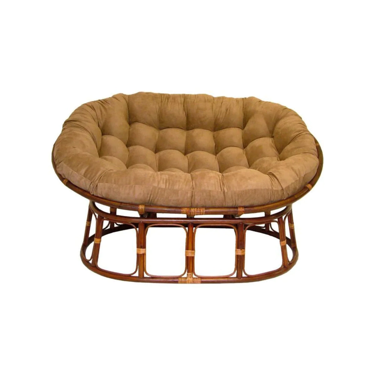 Solid Microsuede Double Papasan Cushion H79308