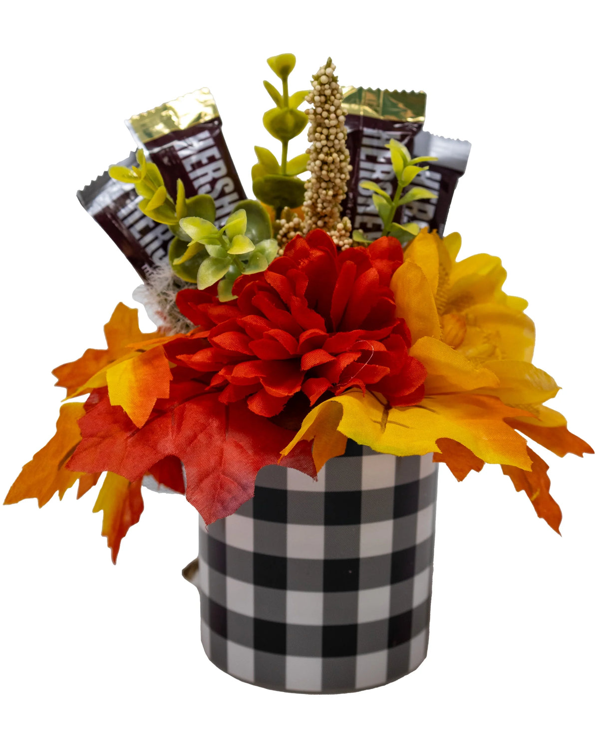 Miniature Fall Floral Candy Bouquet O824