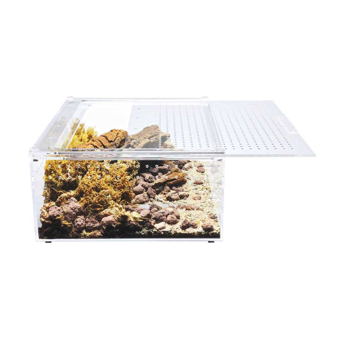 Acrylic Terrarium Extra Large Flat V51094