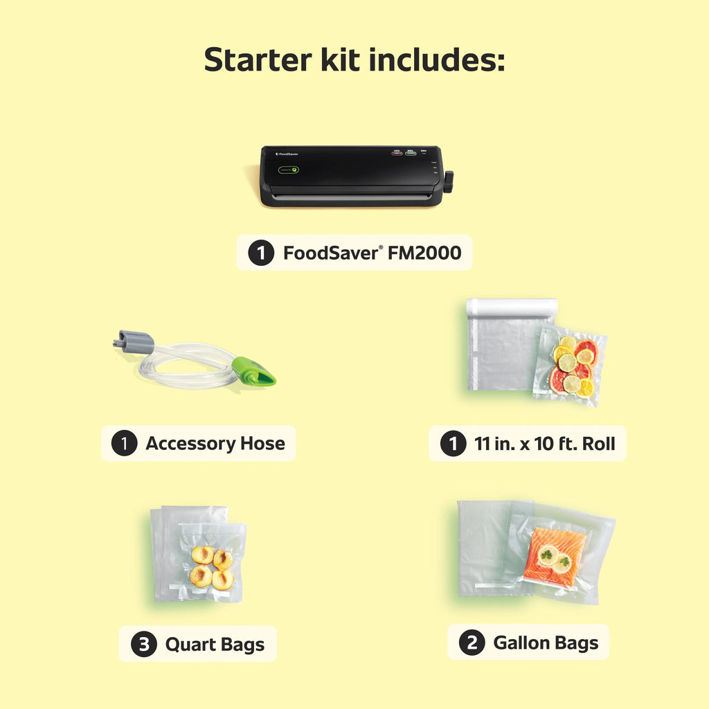 Vacuum Sealer Starter System with Bags P932