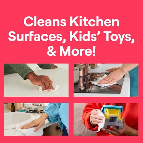 All Purpose Cleaner, Biodegradable Formula, Free & Clear, 23 oz (Pack of 4) K227