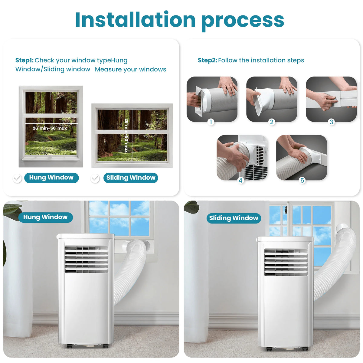 5000 BTU Portable Air Conditioner E801363