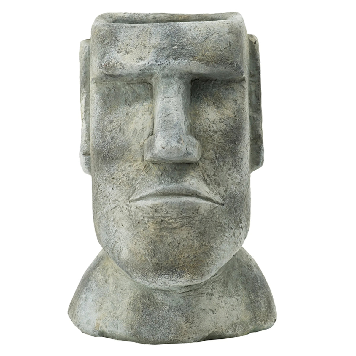 Easter Island Stone Statue Planter F94417