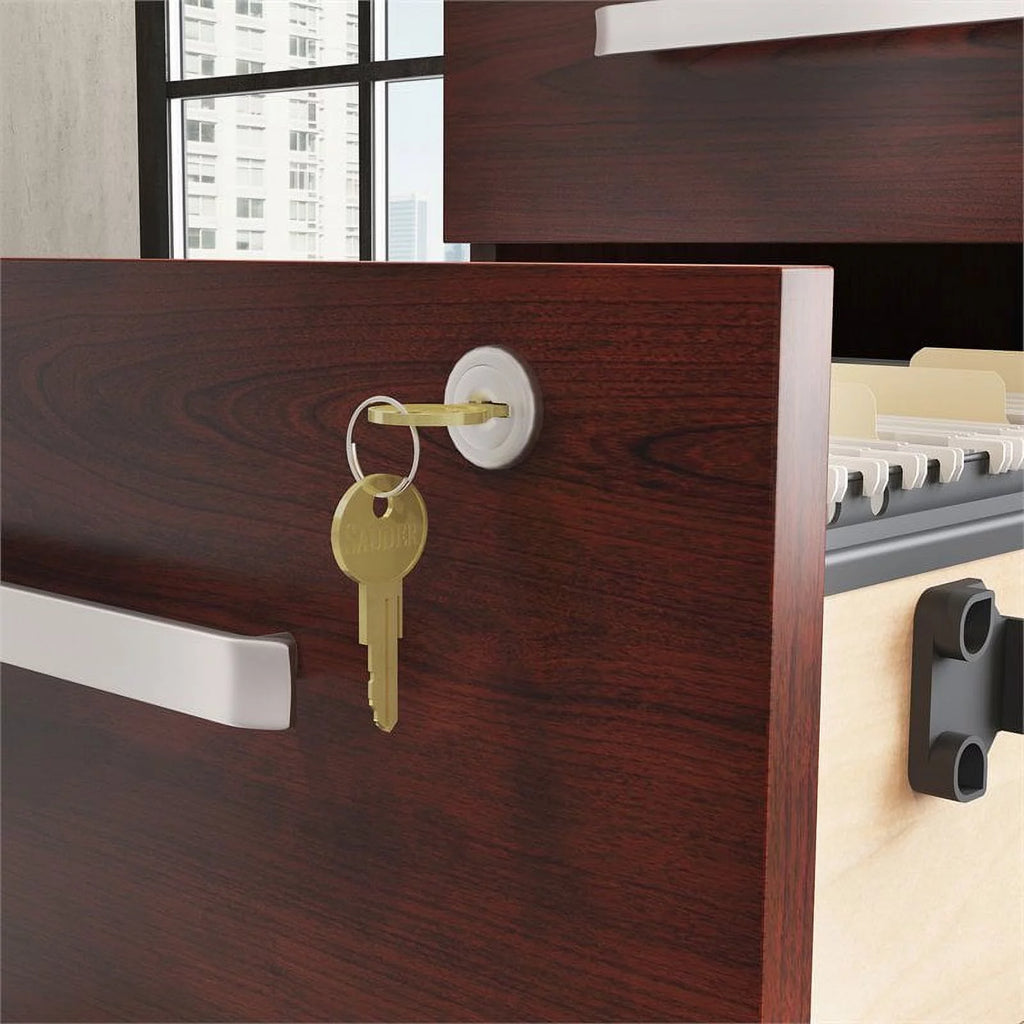 3-Drawer Engineered Wood Mobile File Cabinet J99999