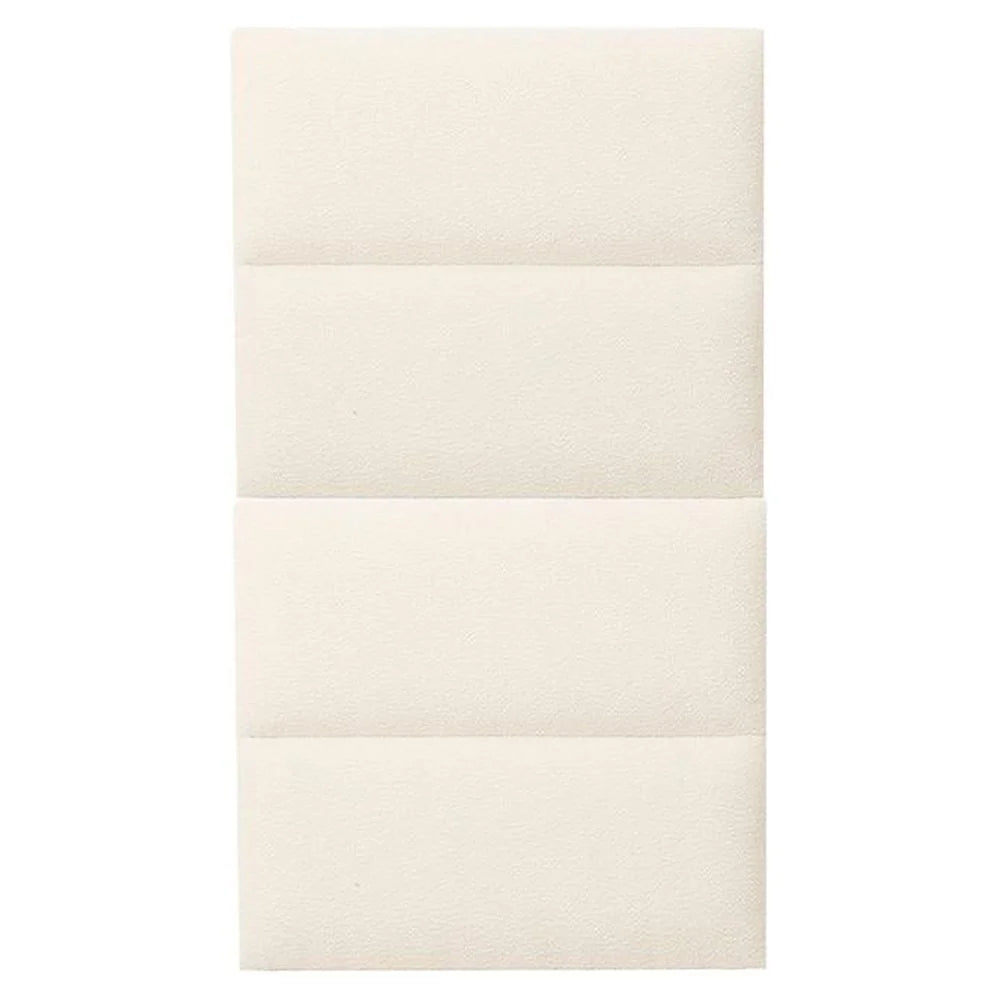 Cream Boucle Queen Wings Set of 2 F30937