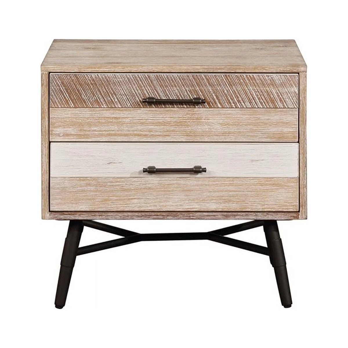 4-piece Brown Wood Eastern King Bedroom Set R906248