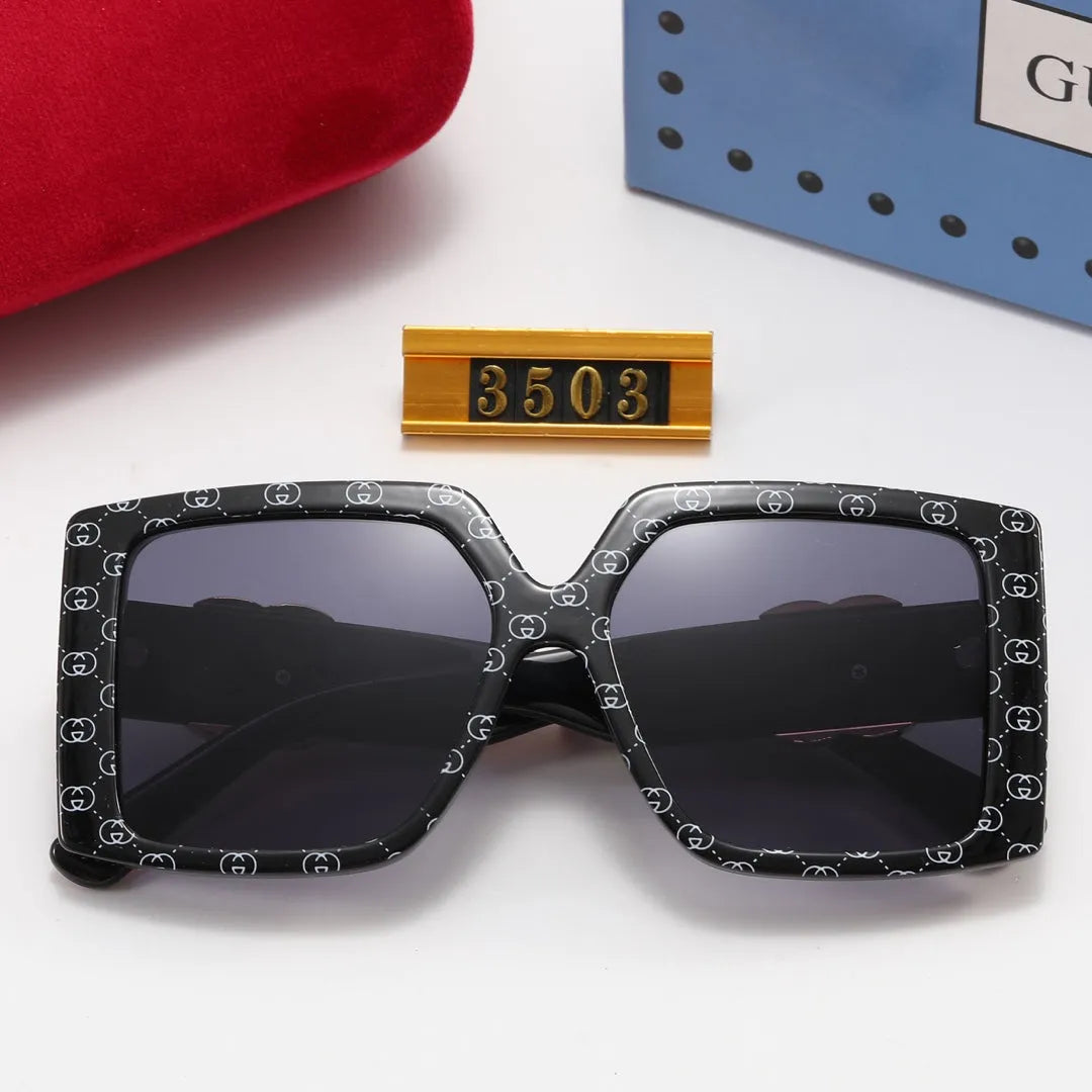 Fashion Letter Print Sunglasses J721151