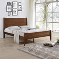 Rustic Wooden Queen Platform Bed B169299