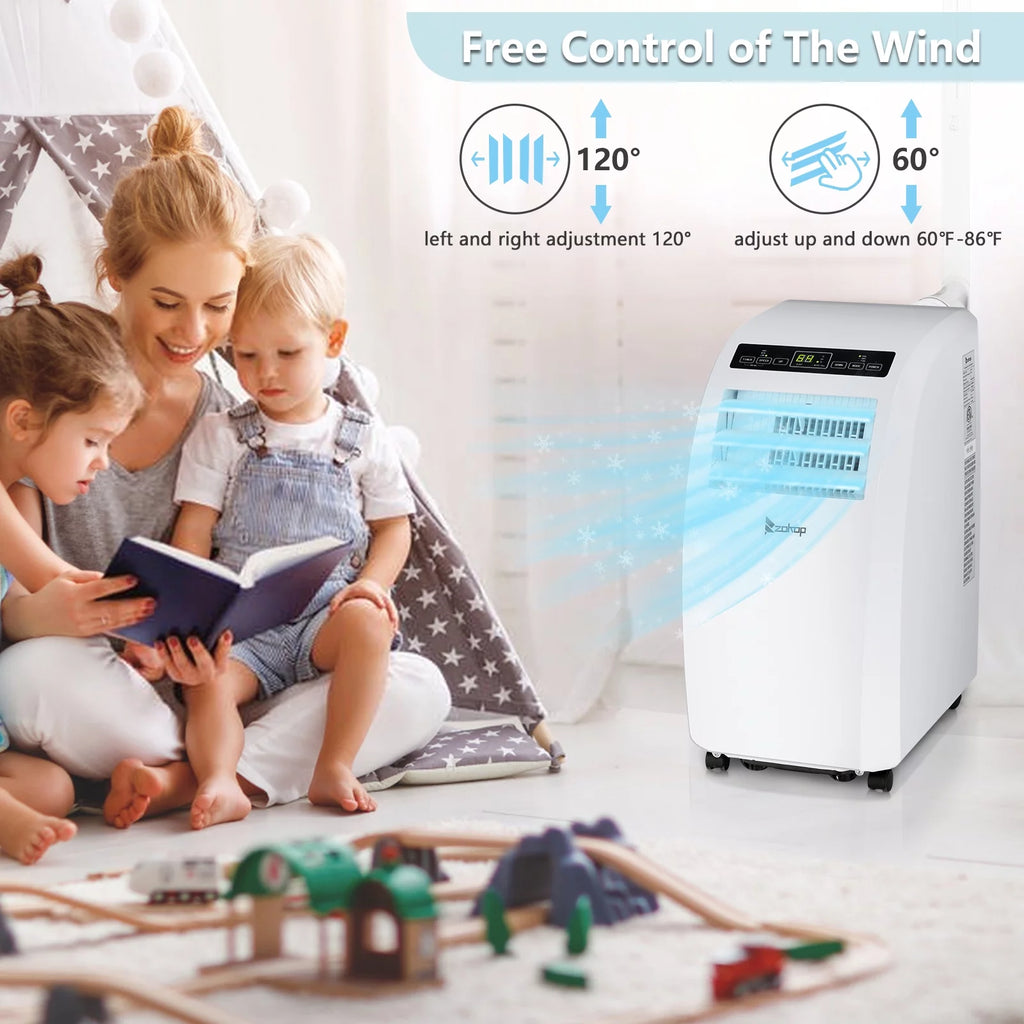 White Portable Air Conditioner Z7124