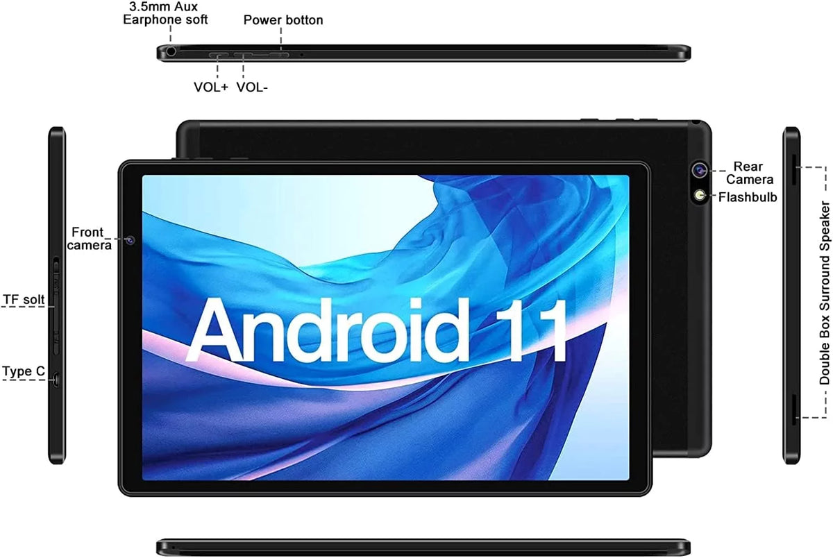 10.1'' Android Tablet with Keyboard and Mouse W1743